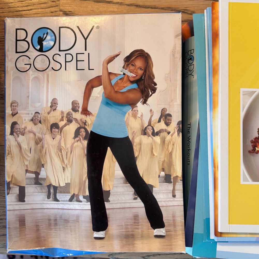 Beachbody Body Gospel‎ Donna Richardson Joyner Workout DVD Set Nutrition Guides